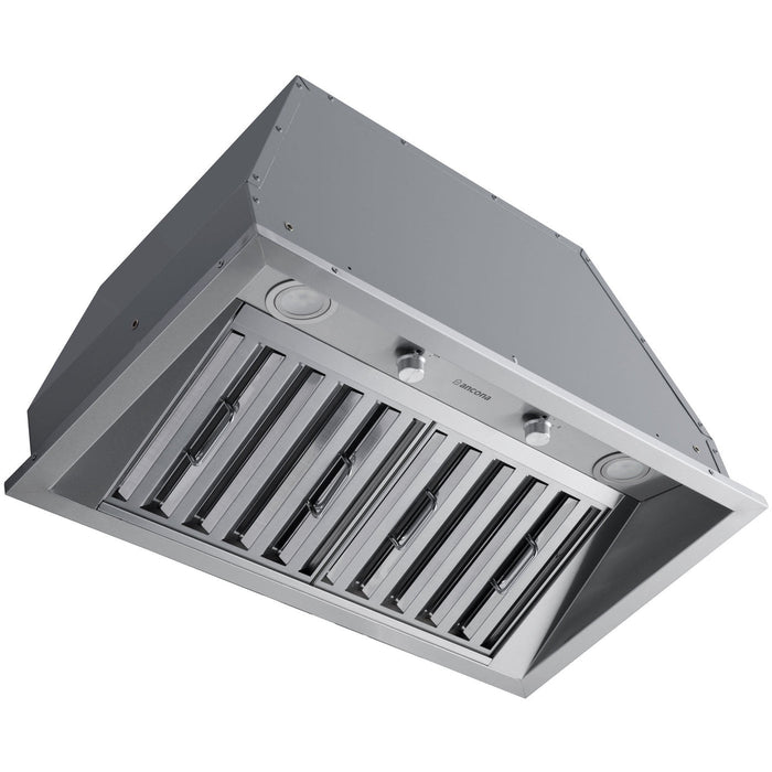Ancona Pro 28\" Ducted Stainless Steel Insert Range Hood - AN-1329