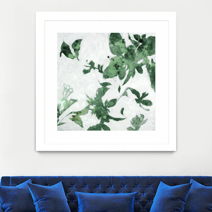 High Flying I 30 x 30 White Frame Wall Art 