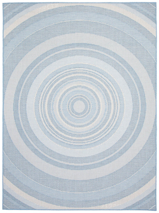 Neisha Modern Light Blue Rug 6'7\" X 9'6\" Area Rug