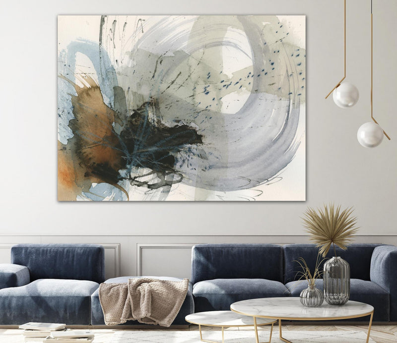 \"Orbital Burst Ii\" Giant Art 72x54 Wall Art