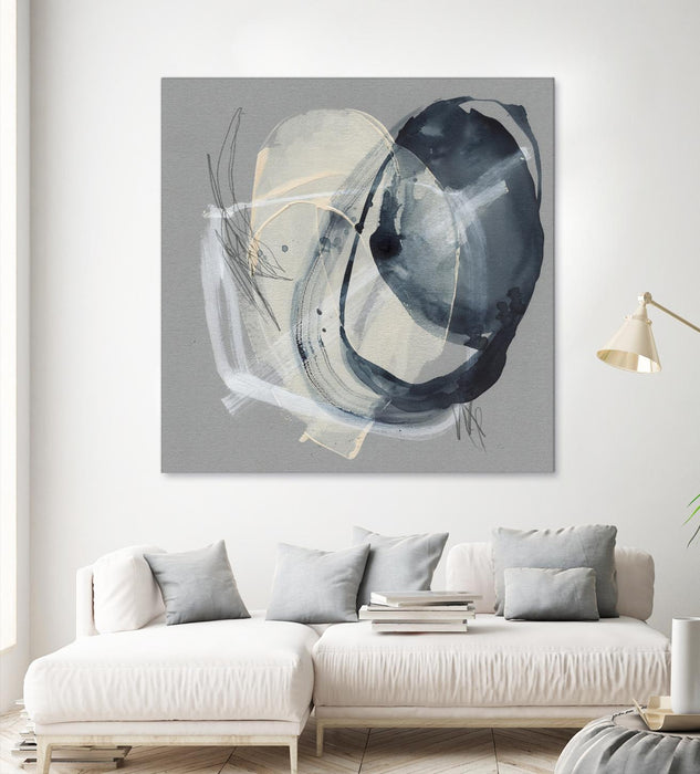 \"Tandem Loops Ii\" Giant Art 54x54 Wall Art