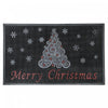 Rubber Single Tree Merry Christmas Floormat