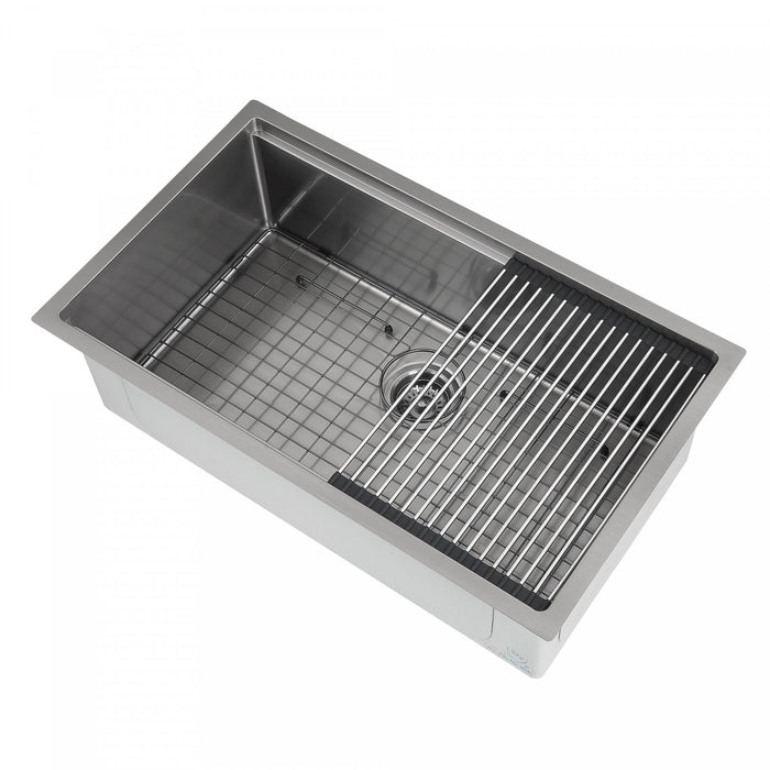 Ancona 32\" Undermount Kitchen Sink - AN-3357