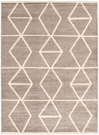 Anandi Grey-Ivory Area Rug - 5'3