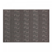 Vinyl Placemat Ellis Chocolate - Set of 12