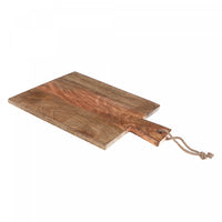 Mango Wood Square Paddle Board Dinnerware