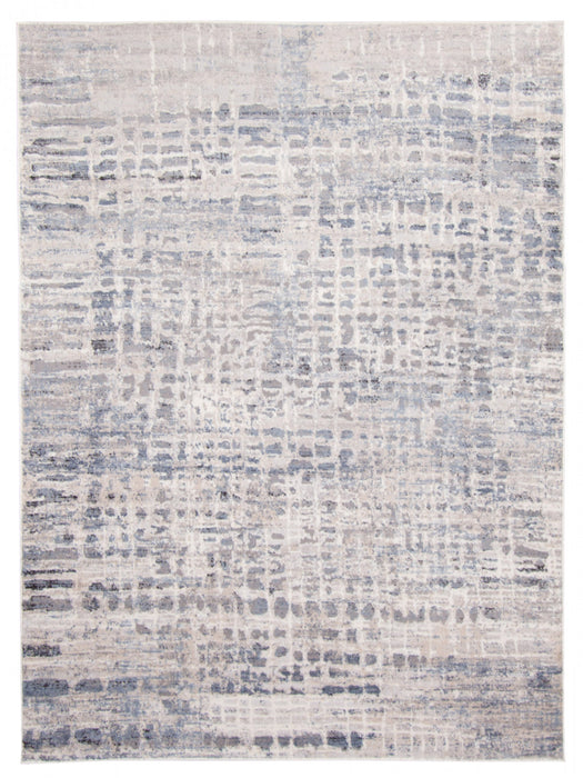 Trudel Light Blue Area Rug - 3'11\" X 5'7\" 