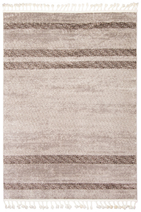 Vera Coastal Grey/Ivory Area Rug - 5'2\" x 7'5\"