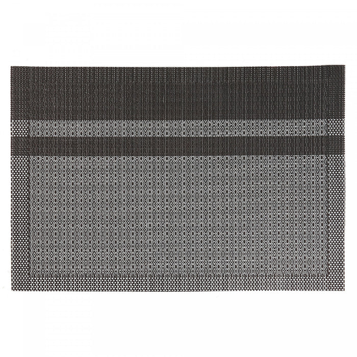 Vinyl Placemat Honeycomb Chocolate - Set of 12