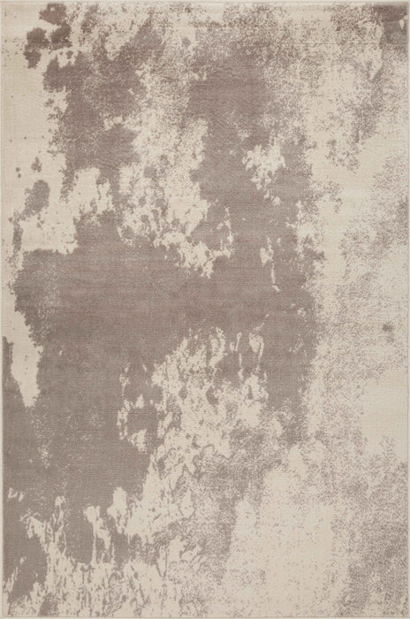 Sav Splash Grey 3x5 Area Rug