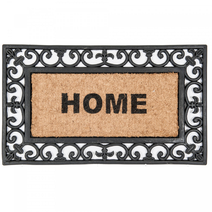 Home Rubber & Brush Mat Floormat