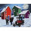 LED Canvas Wall Art Santa's Helpers 28 x 20 Wall Decor