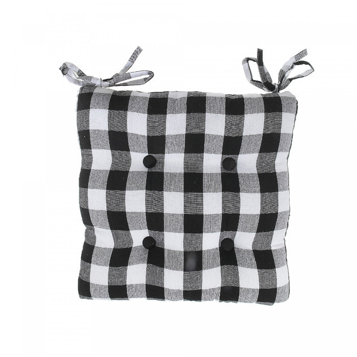 Chair Pad 18\" x 18\" White Buffalo-Set of 2 Chair pad