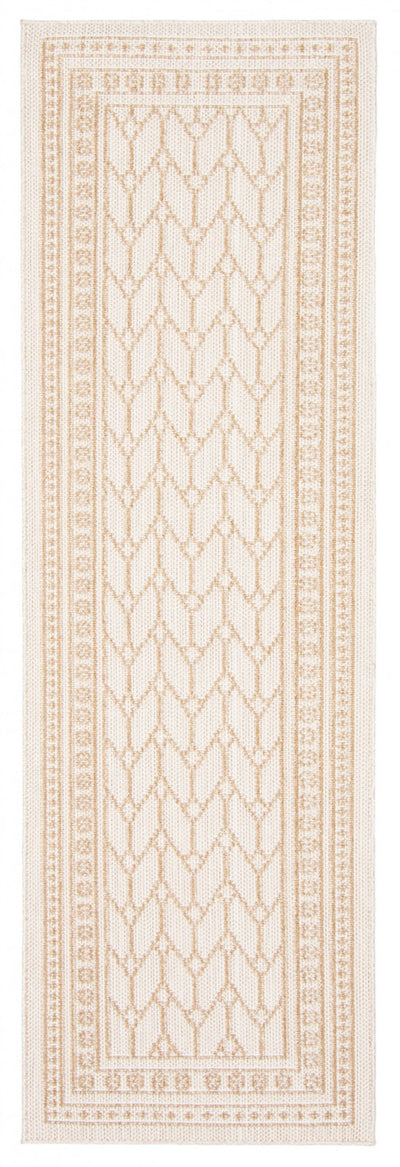Thandazile Taupe Area Rug - 2'6" x 8'0"
