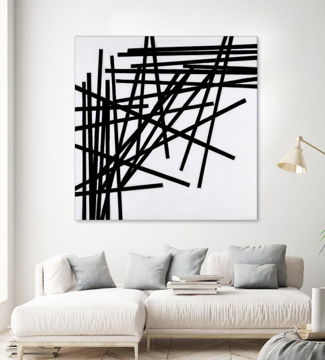 \"Alumettes\" Giant Art 72x72 Wall Art
