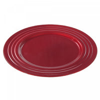 Charger Plate Orbit Red 13