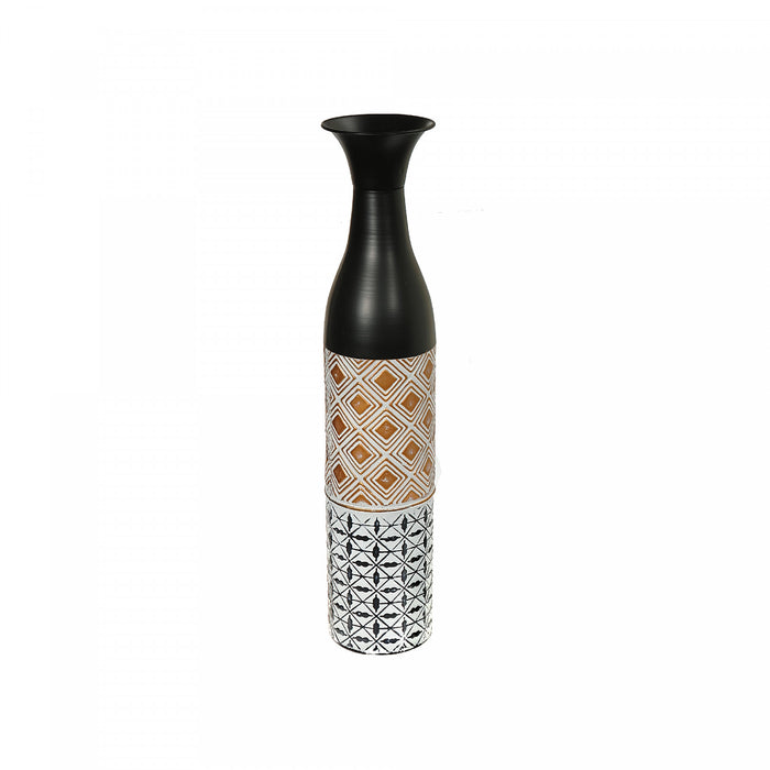 Metal Vase 24\" Midnight Charm Vases