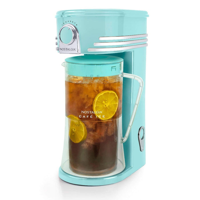 Nostalgia Café Ice 3-Quart Iced Coffee and Tea Brewing System - CIT3PLSAQ