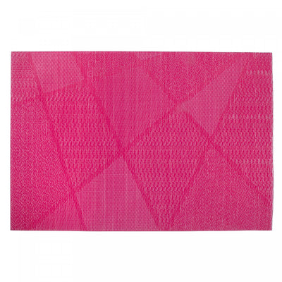 Vinyl Placemat Electrify Magenta - Set of 12|Napperon magenta en vinyle à motif électrisant - ensemble de 12