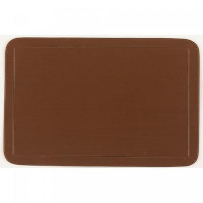 Plastic Placemat Chocolate - Set of 12|Napperon en plastique chocolat - ensemble de 12