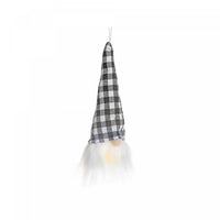 LED White Buffalo Gnome Sitter Figure