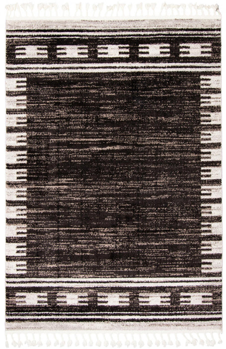 Vera Harmony Black Area Rug - 7'10\" x 10'5\"
