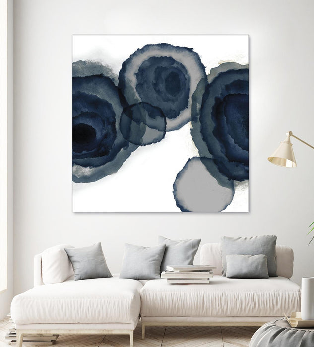 \"Blotted Ink Ii\" Giant Art 72x72 Wall Art