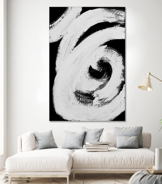\"Loosely Intertwined I\" Giant Art 72x48 Wall Art