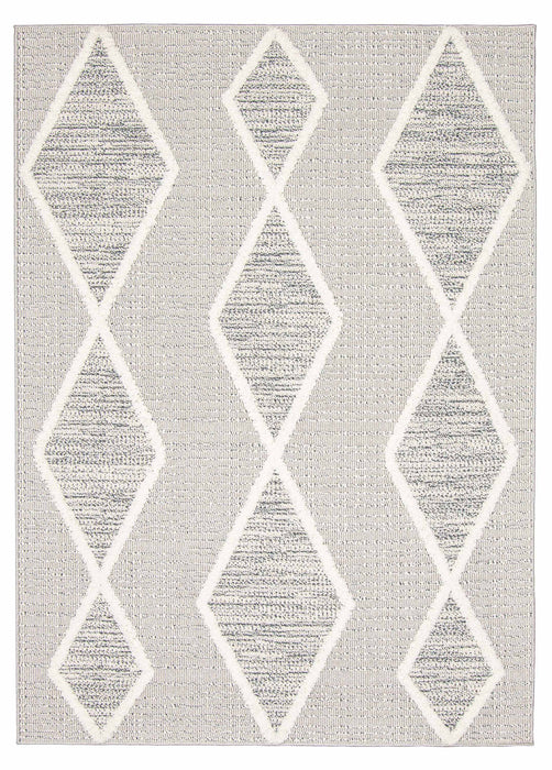 Ebba Grey Area Rug - 6'7\" x 9'6\"