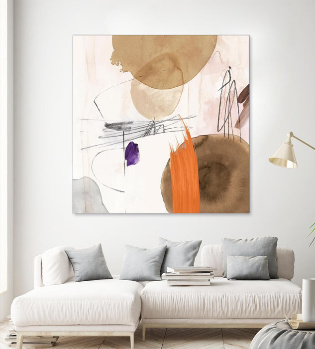 \"Velvet At Dusk Ii\" Giant Art 54x54 Wall Art