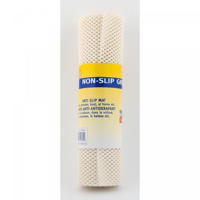 Anti Slip Pvc Mat Natural 12\" x 59\" - Set of 6 Kitchen Storage