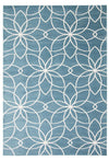 Terali Turquoise Machine Washable Area Rug - 3'0\" x 5'0\"