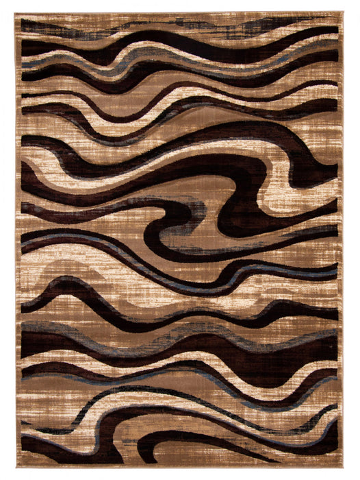 Allonah Blue Area Rug - 3'11\" X 5'7\" 