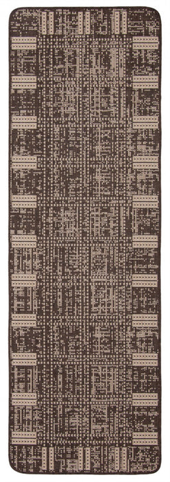 Joni Chocolate Area Rug - 2'2\" X 6'7\" 