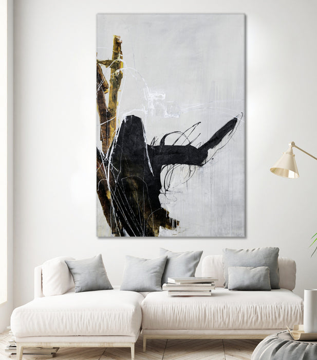 \"Lever Down\" Giant Art 72x48 Wall Art