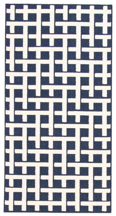 Brangane Blue 2'8\" x 4'11\" Area Rug
