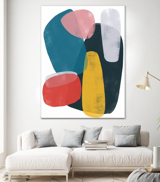 \"Orbital Fixture Ii\" Giant Art 72x54 Wall Art