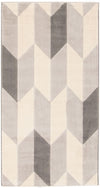 Zima Grey 2'8\" x 4'11\" Area Rug