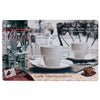 Plastic Placemat Coffee Break - Set of 12