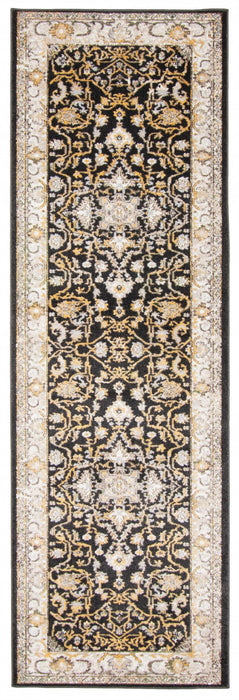Legacy Black Machine Washable Area Rug - 2'6\" x 8'0\"