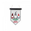 MDF Flag Wall Hanger Gnome for The Holidays