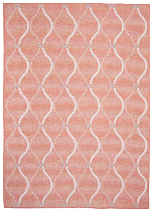 Neisha Abstract Coral Rug 5'3\" X 7'3\" Area Rug