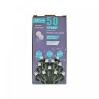 50 Lt 5mm LED Indoor Light Set Cool White Bulbs - Set of 2 Christmas Lights