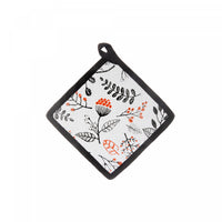 Cotton Potholder Persimmon - Set of 6 Kitchen Linen