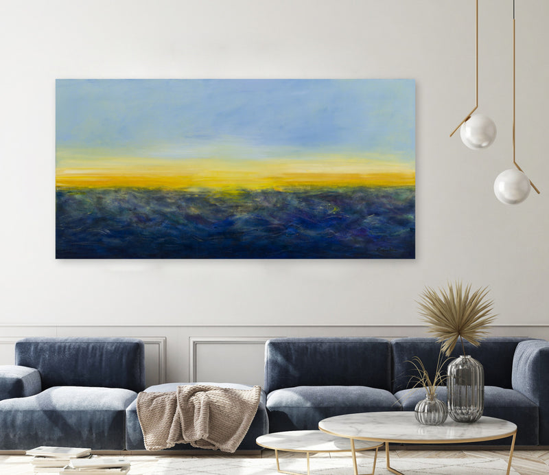 \"Ocean Mood\" Giant Art 72x36 Wall Art
