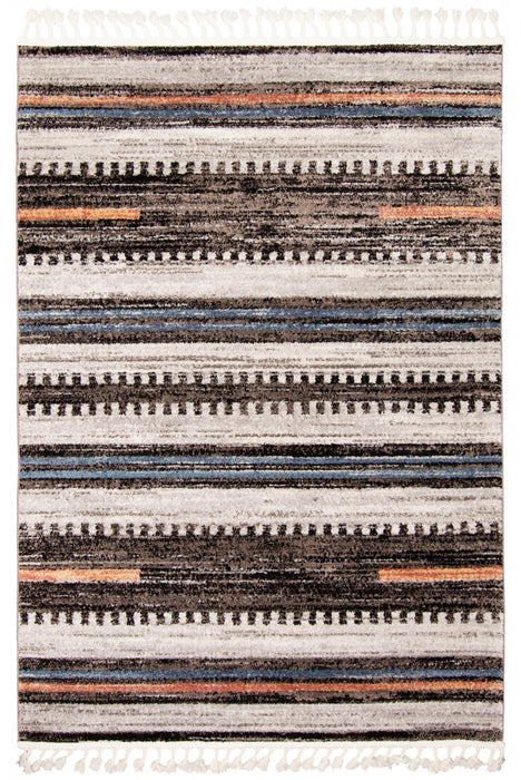 Vera Linear Multi-Colour Area Rug - 7'10\" x 10'5\"