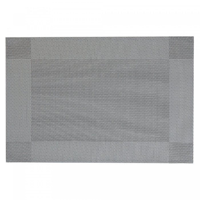 Vinyl Placemat Classic Grey - Set of 12