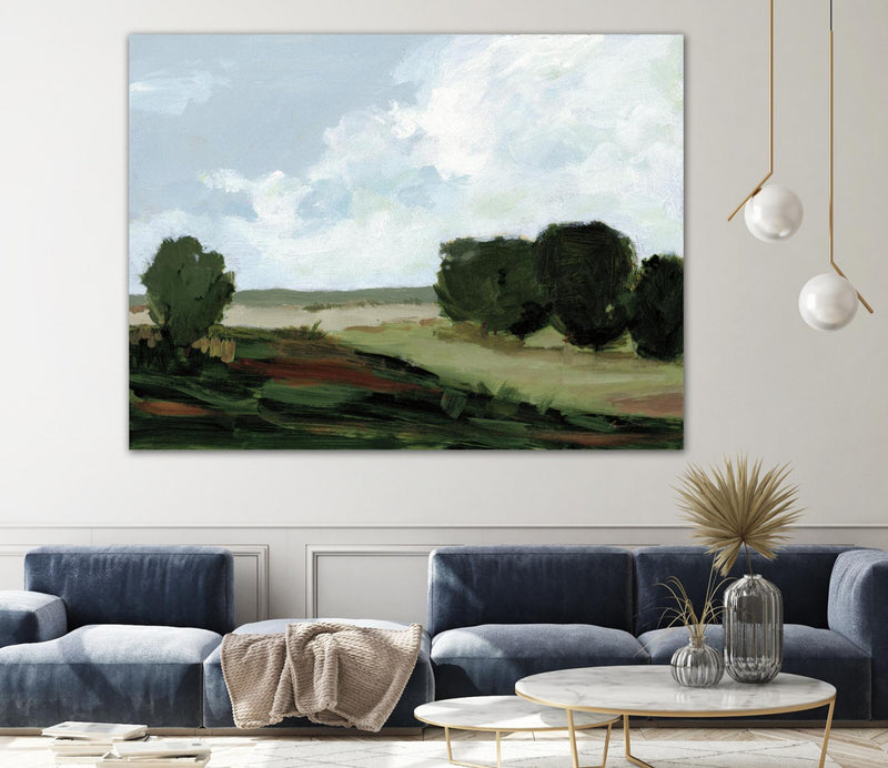 \"Green Grove\" Giant Art 72x54 Wall Art