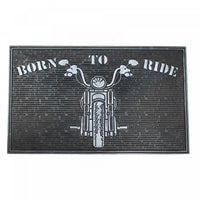 Rubber Born to Ride Floormat