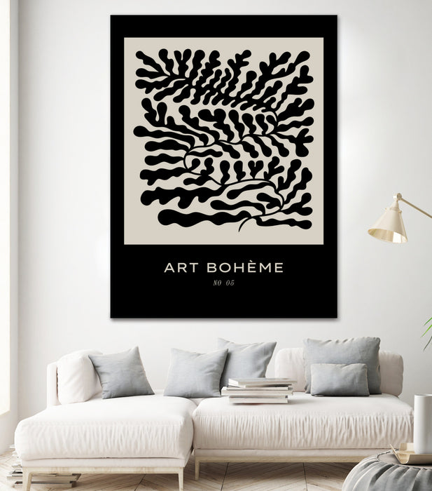 \"Art Boheme No 5\" Giant Art 72x54 Wall Art